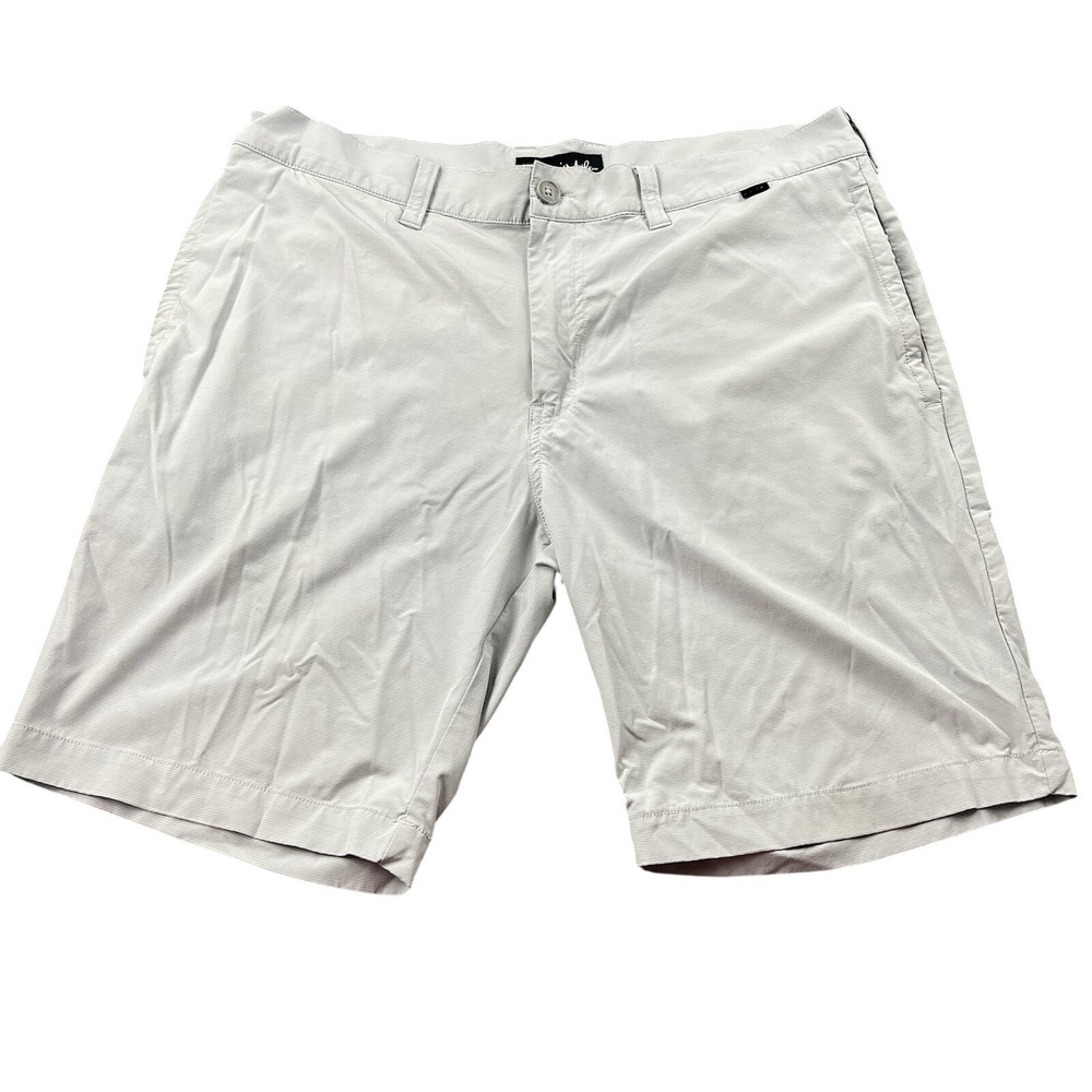 TravisMathew Men's Shorts Size 36‎ Casual Golf Beige Comfort Fit